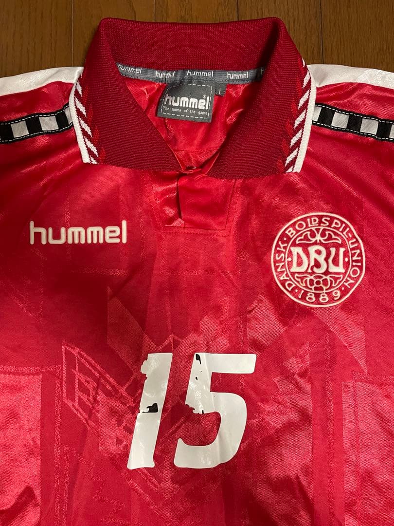 90s vintage hummel デンマーク代表 ユニフォーム L