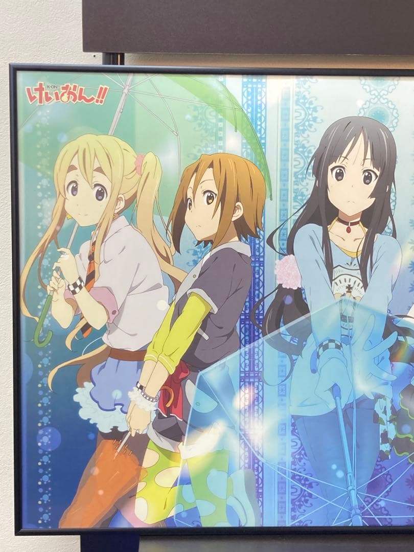 けいおん B2ポスター 平沢唯 中野梓 京アニ