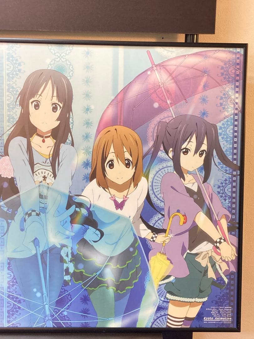 けいおん B2ポスター 平沢唯 中野梓 京アニ