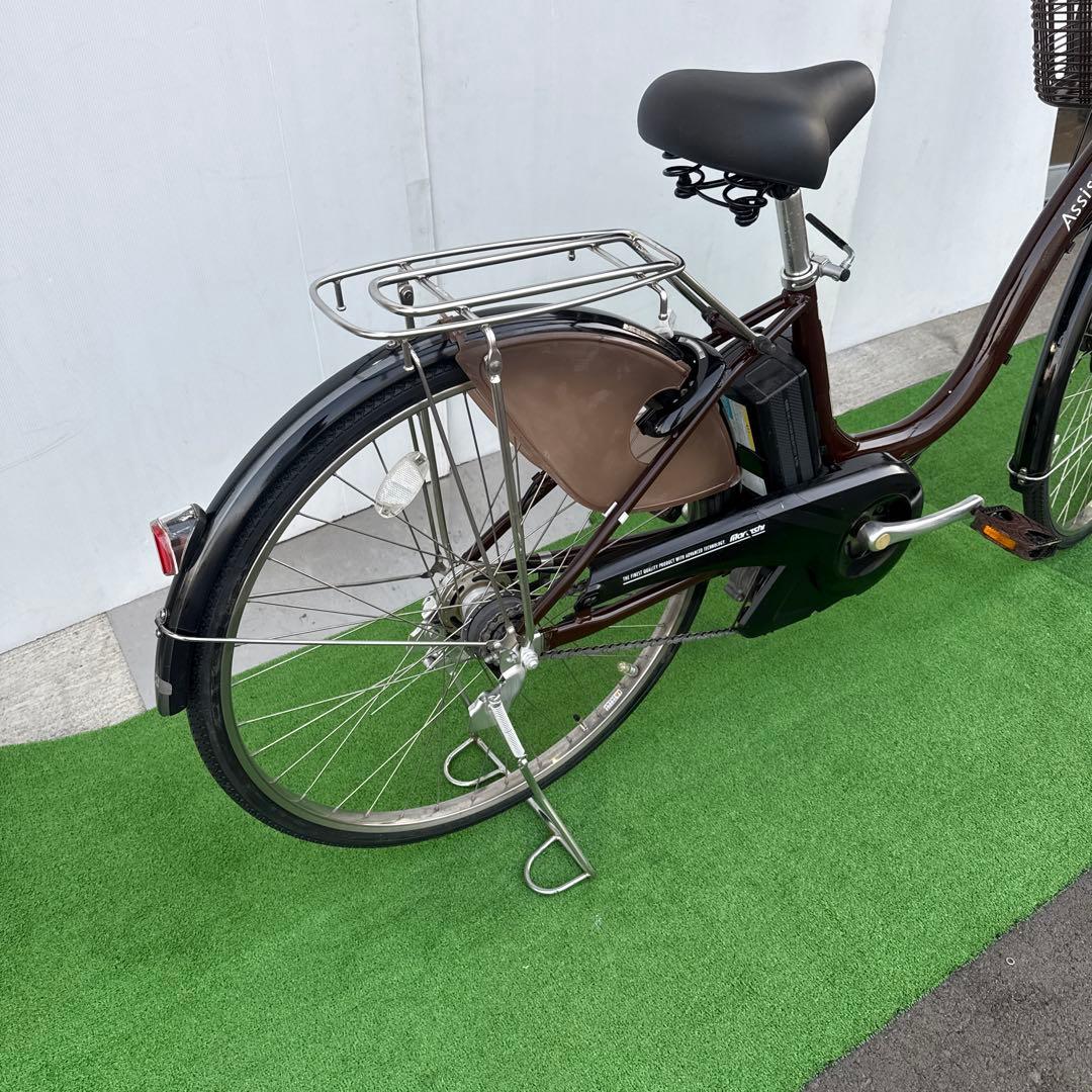 ブリヂストン電動アシスト自転車26インチ ブラウン