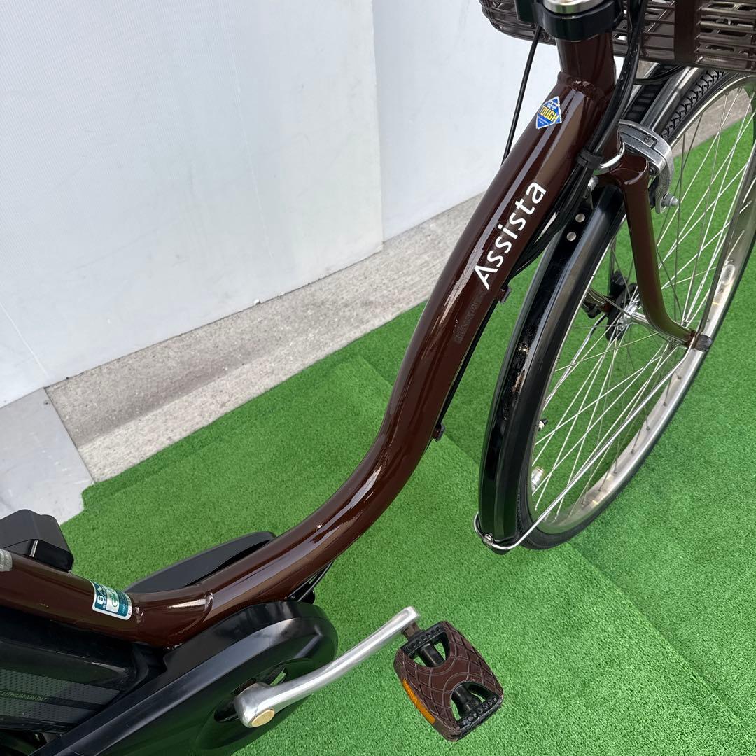 ブリヂストン電動アシスト自転車26インチ ブラウン