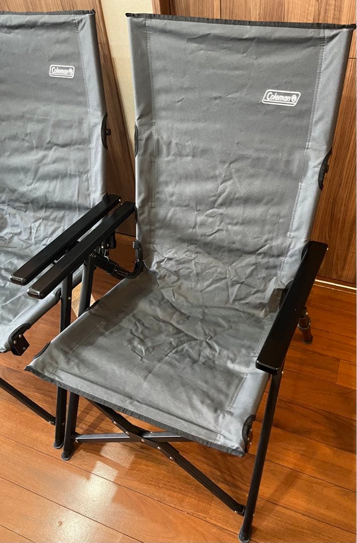 Coleman グレー レイチェア 2脚セット【限定カラー】