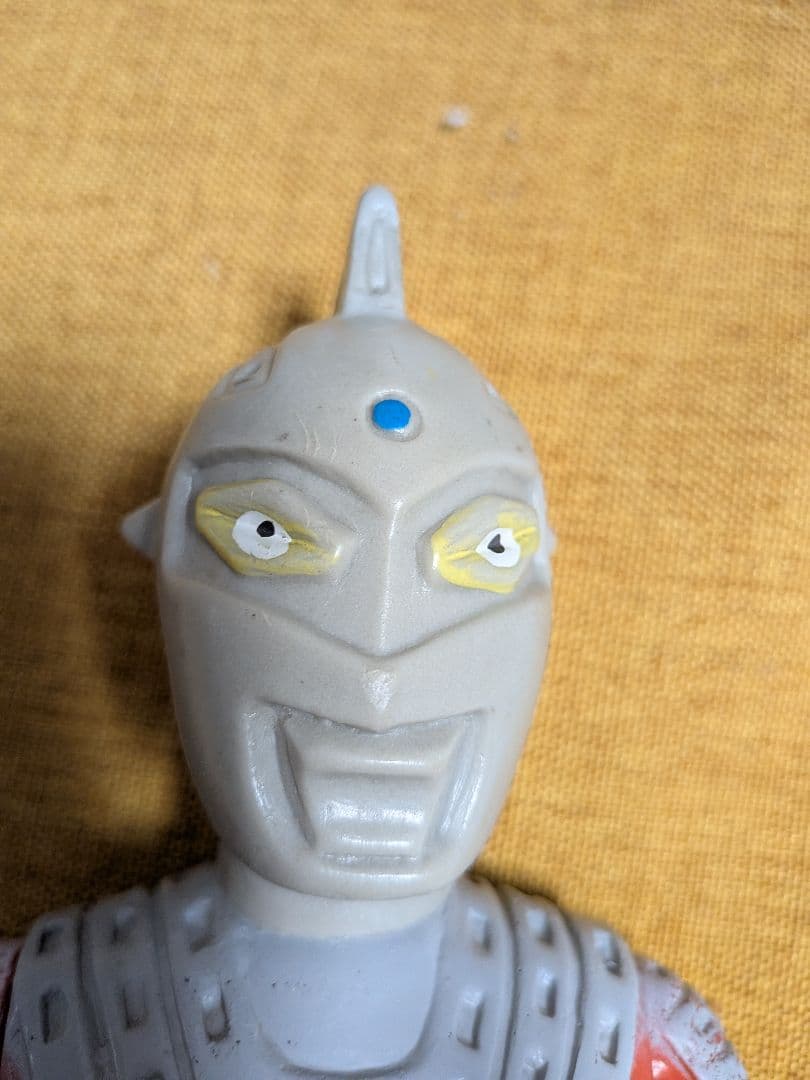 当時物　マルサン製　ウルトラセブン　450サイズ　大サイズ　ブルマァク　ソフビ