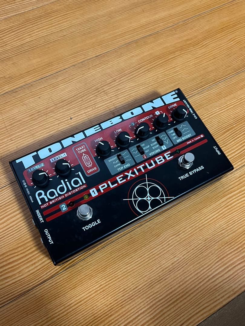 【箱/説明書/アダプタ付】Radial TONEBONE PLEXITUBE
