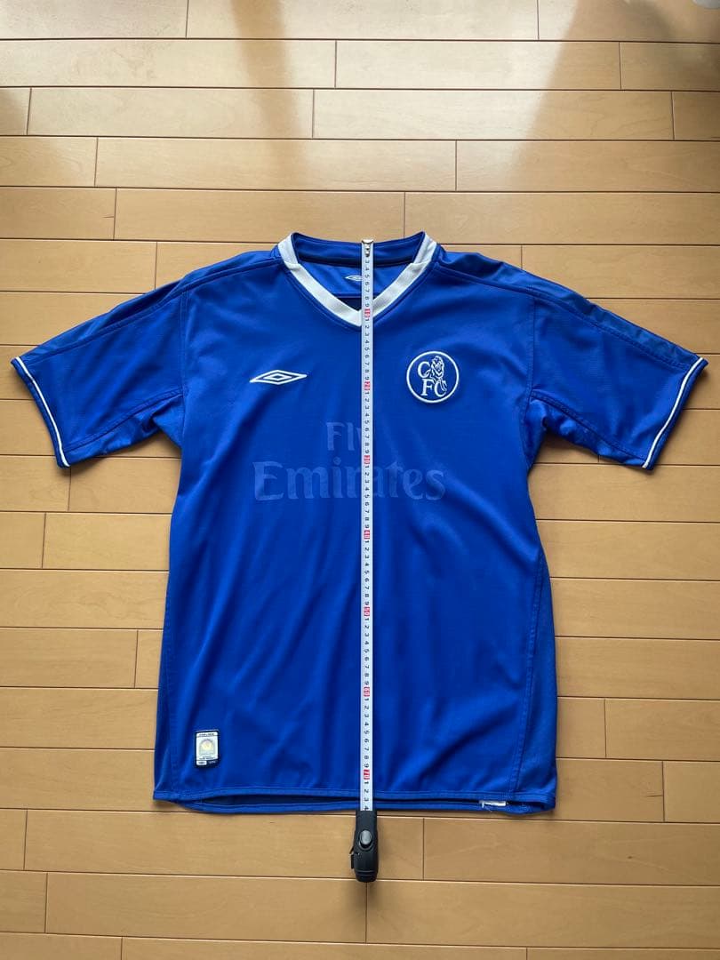 アンブロ製 UMBRO チェルシー サッカーゲームシャツ　Mサイズ　リバーシブル