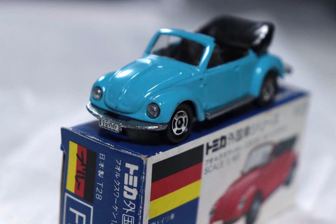 日本製　トミカ　外国車シリーズ　フォルクスワーゲン　1303S コンバーチブル