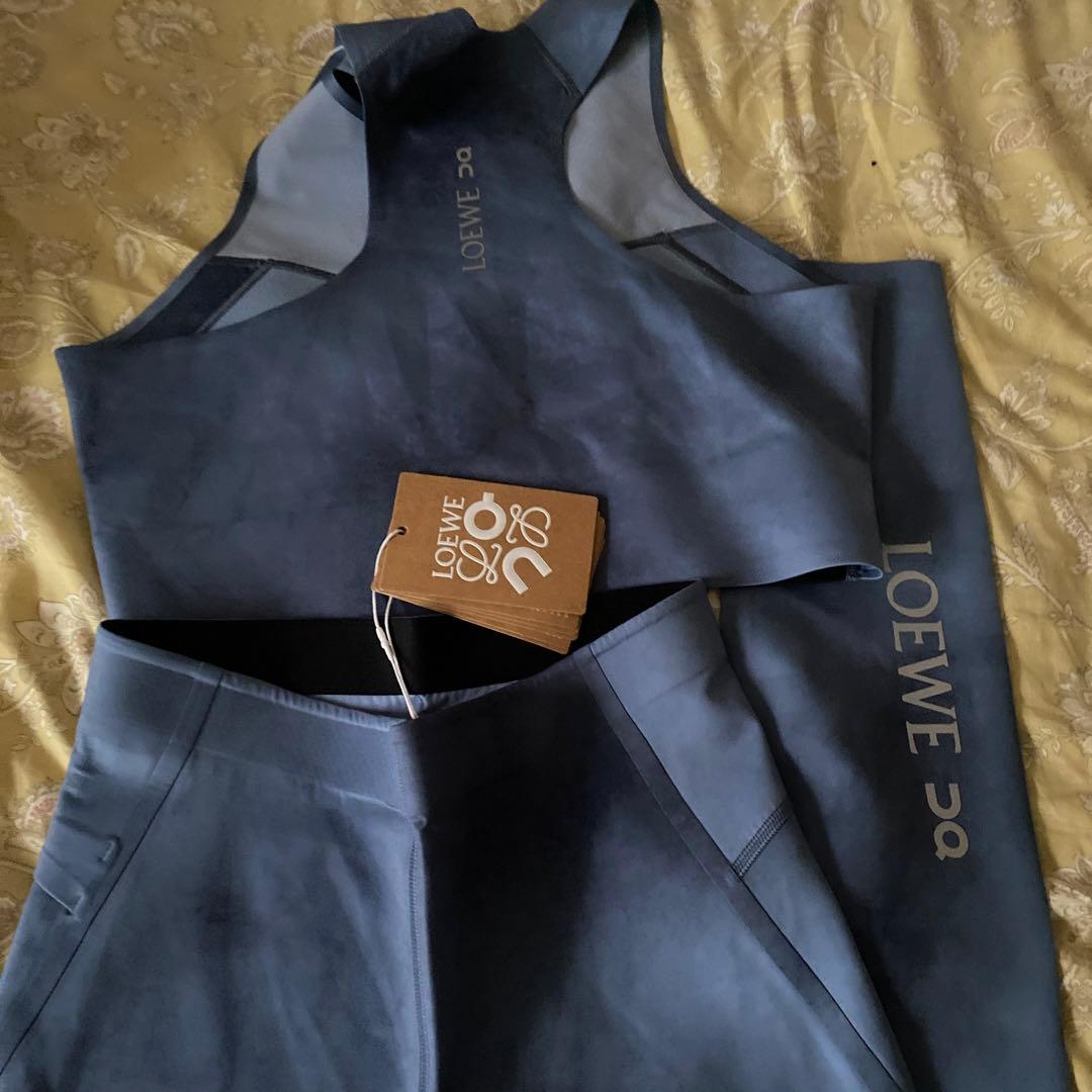 LOEWE ACTIVE TIGHTS ブルー Mサイズ