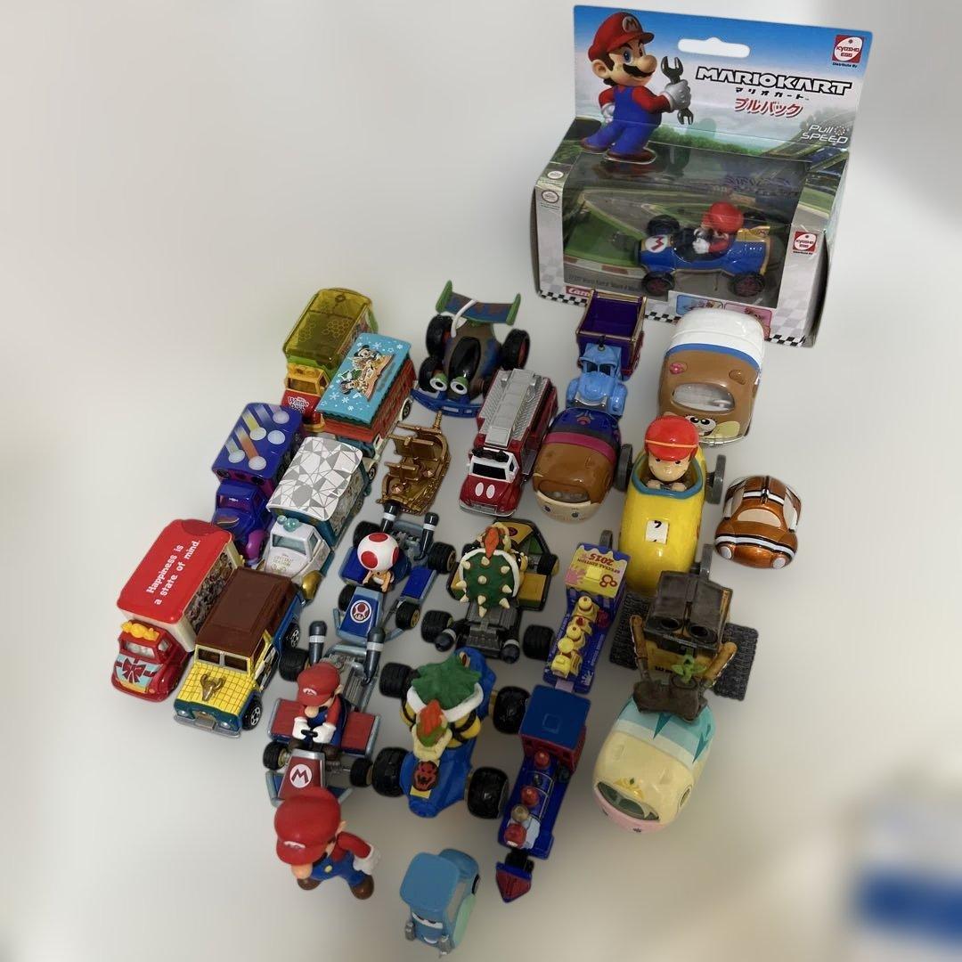 ミニカーセット23台＋マリオ