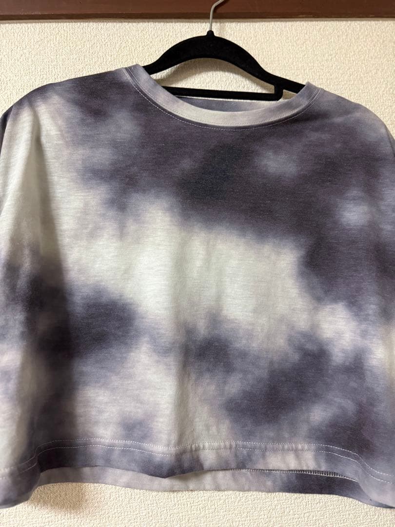 (choco)jump one タイダイ柄 クロップドTシャツ