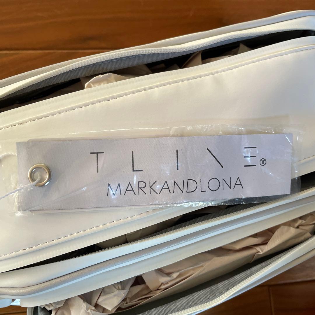 MARKANDLONA TLINE ゴルフバッグ ホワイト