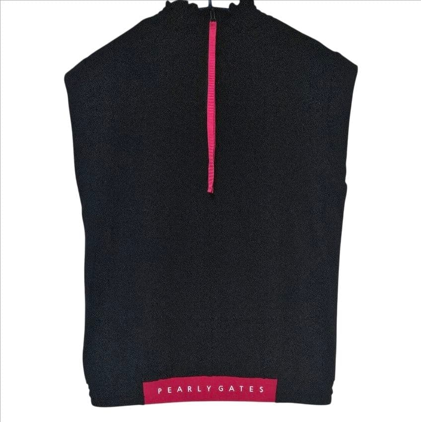 美品 PEARLY GATES レディース ノースリーブ 1(M) ブラック