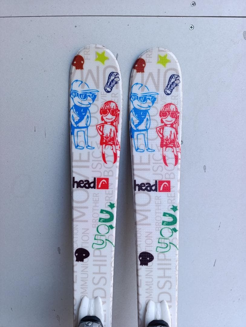 【中古】Head ツインチップスキー