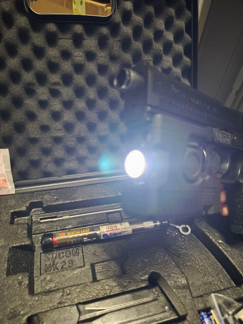 東京マルイ　ソーコム Mk23　固定ガスガン　プチカスタム