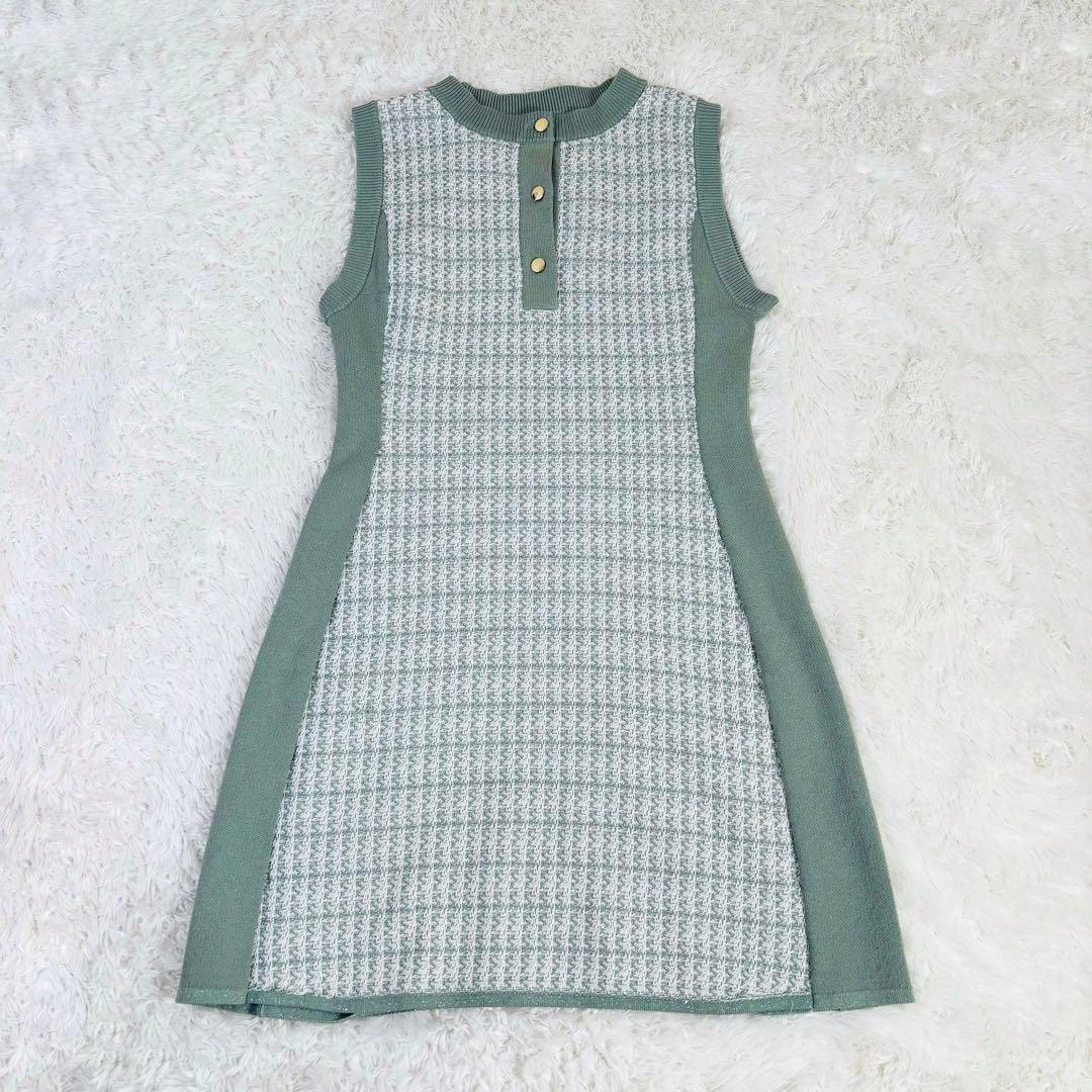 新品✨リエンダゴルフ　リエンダスエルタ　ゴルフ　ノースリーブ　ペプラム