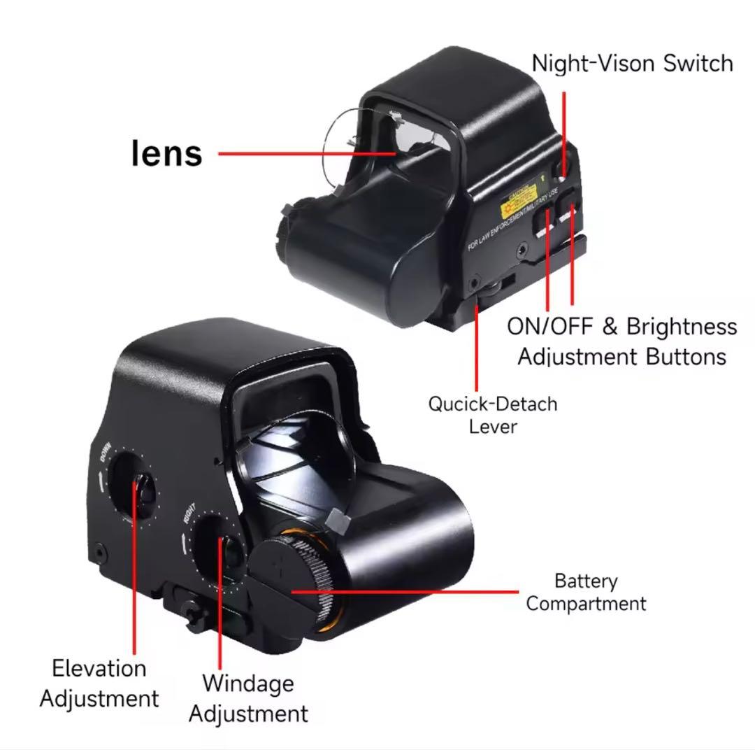 EoTech EXPS3 ホロサイト & G33 マグニファイア セット