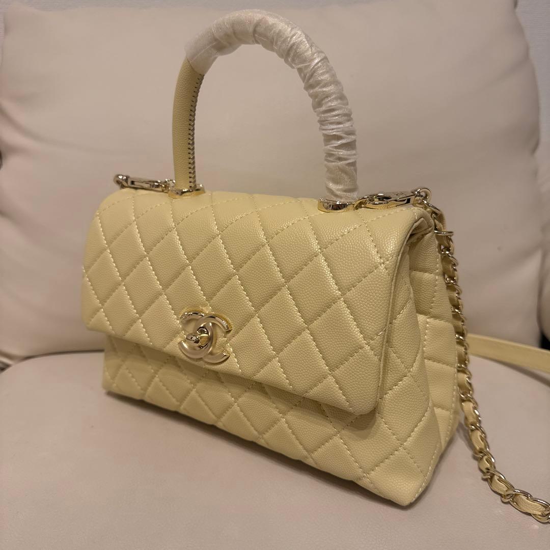 CHANEL ココハンドル24センチ　イエロー　ノベルティ