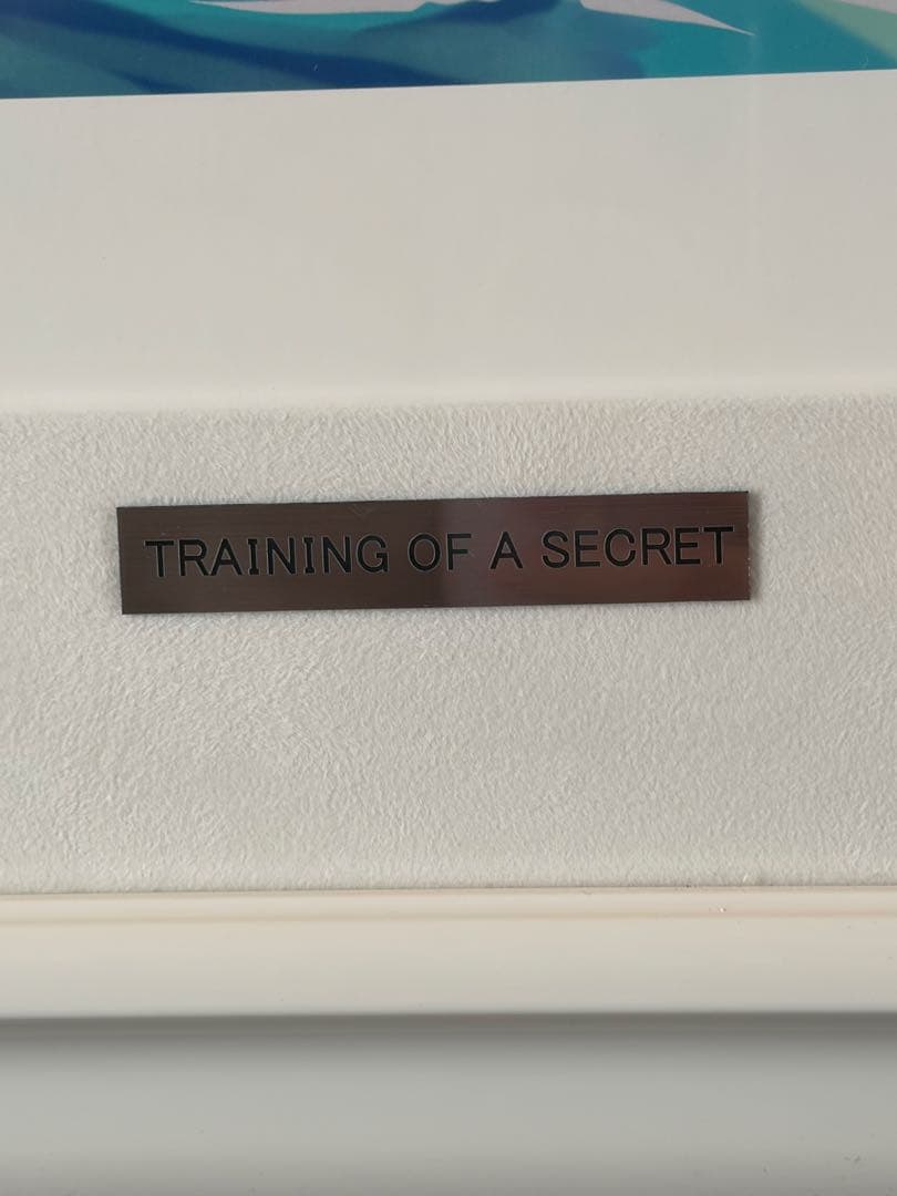 三嶋くろね 版画 「TRAINING OF A SECRET」 アールビバン