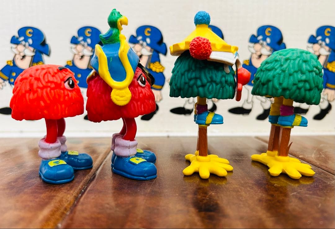 89'McDonald's Funny Fry Friends×4 フライガイ
