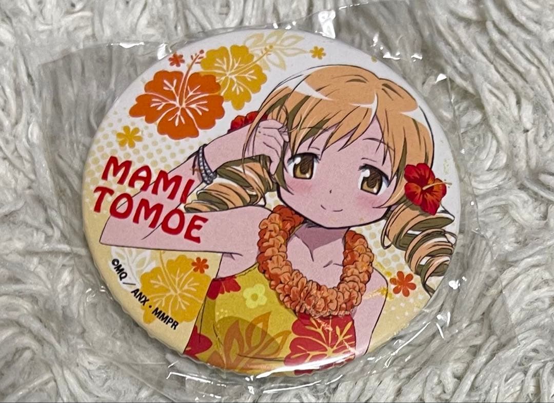 【激レア/未開封】魔法少女まどか☆マギカ 巴マミ 缶バッジ ローソン×C88限定