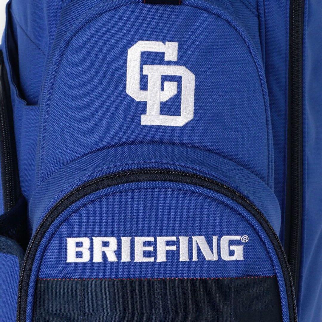 BRIEFING 【中日ドラゴンズコラボ】スタンド付きキャディバッグ