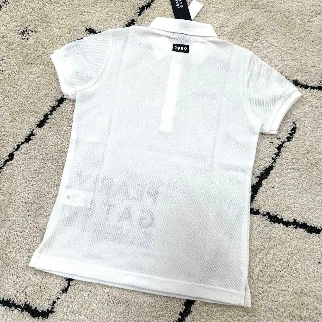 新品　PEARLY GATES パーリーゲイツホワイト ポロシャツ 半袖サイズ0