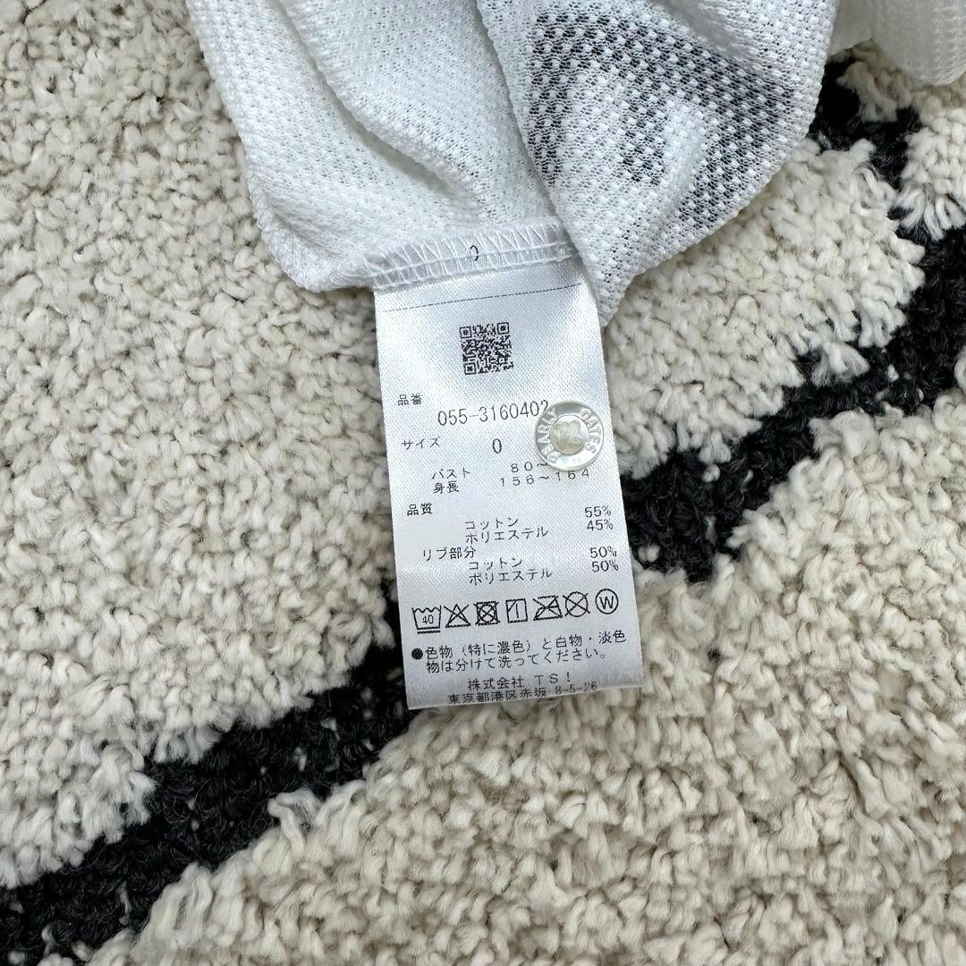 新品　PEARLY GATES パーリーゲイツホワイト ポロシャツ 半袖サイズ0