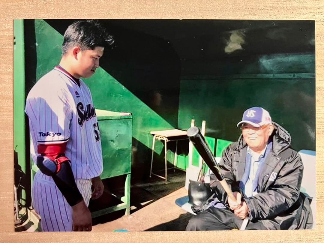 WBC2026記念 ヤクルトスワローズ時代　村上宗隆選手　サイン色紙　V2