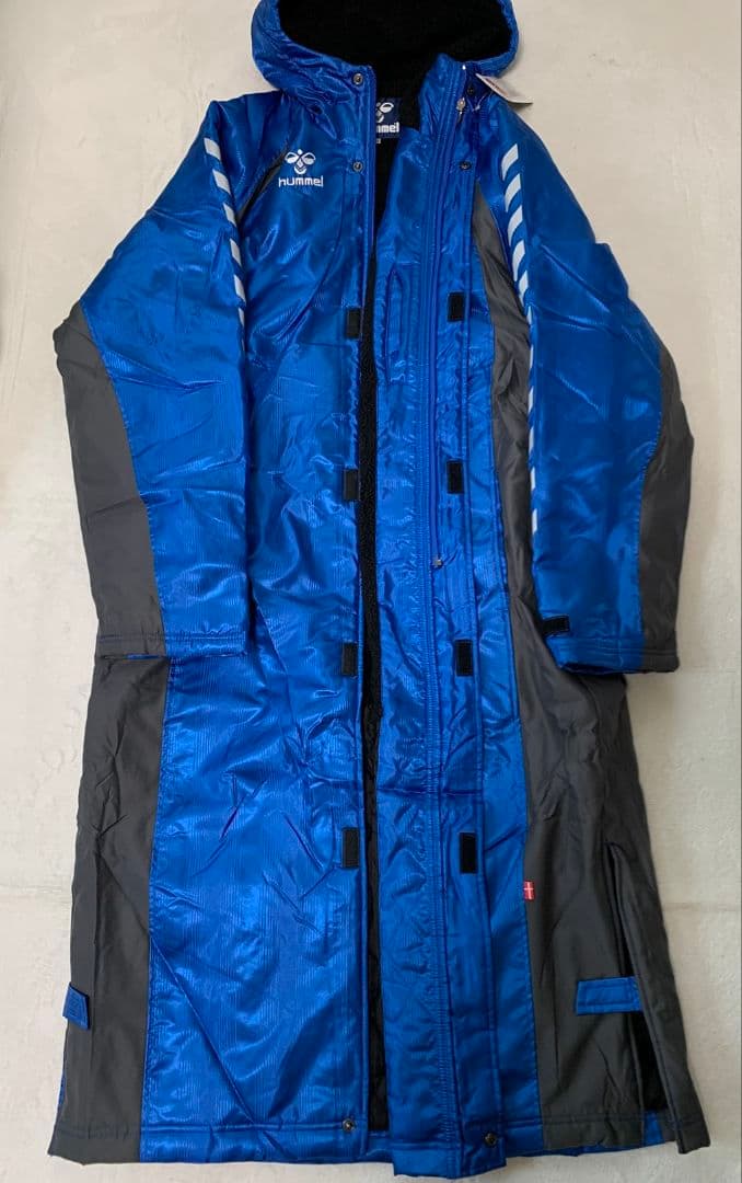 【未使用タグ付き】HUMMEL ロングボアコート XO