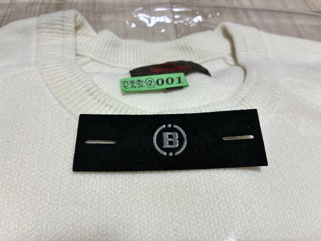 メンズウェア BRIEFING MEN'S MOLE YARN CREWNECK KNIT
