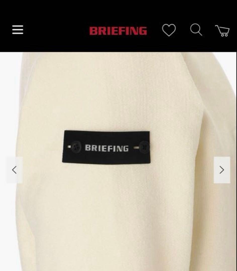メンズウェア BRIEFING MEN'S MOLE YARN CREWNECK KNIT