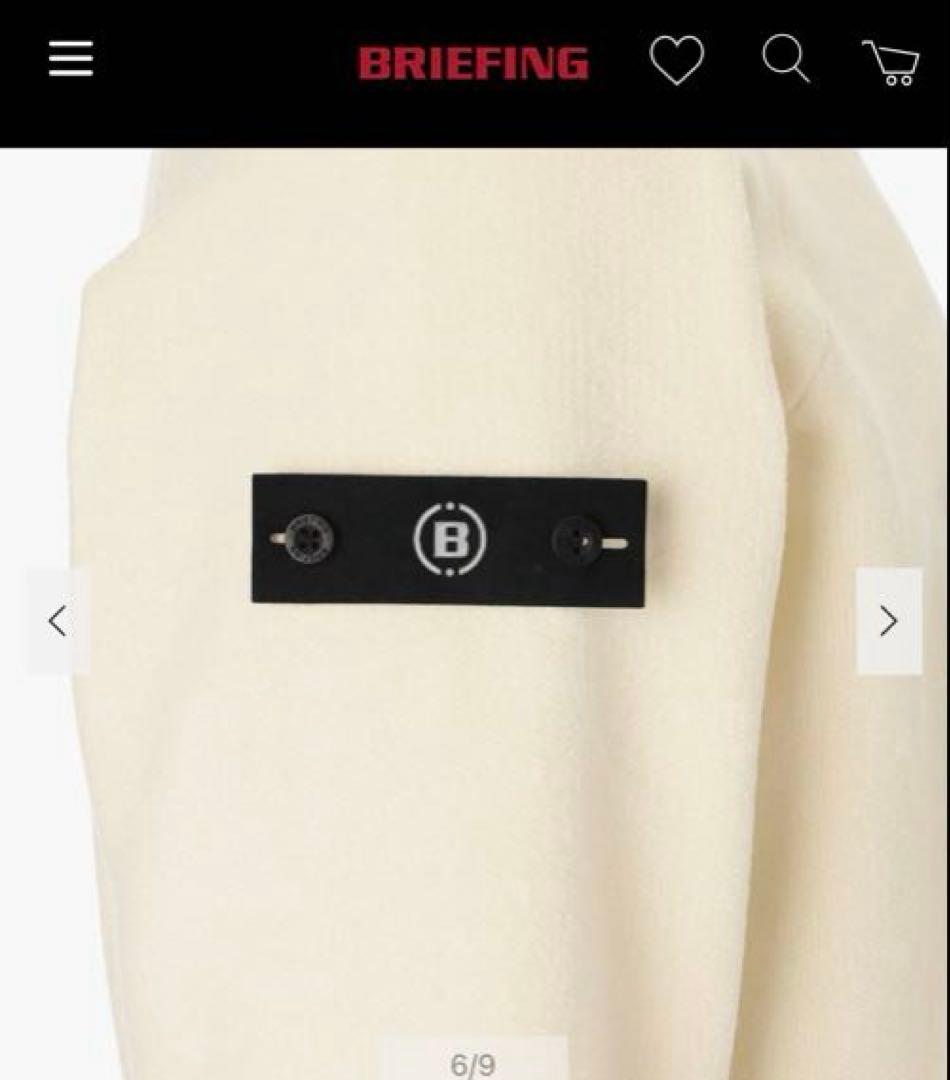 メンズウェア BRIEFING MEN'S MOLE YARN CREWNECK KNIT