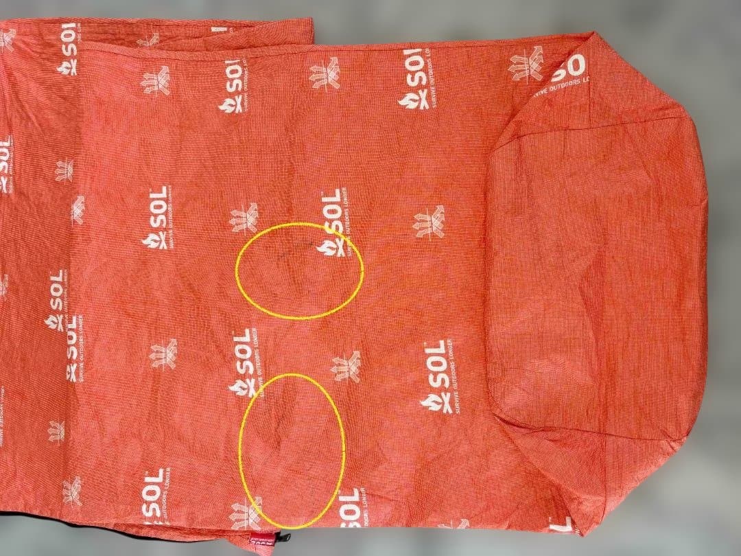 【美品】2025年購入 エスケープ ヴィヴィ SOL シュラフカバー bivvy