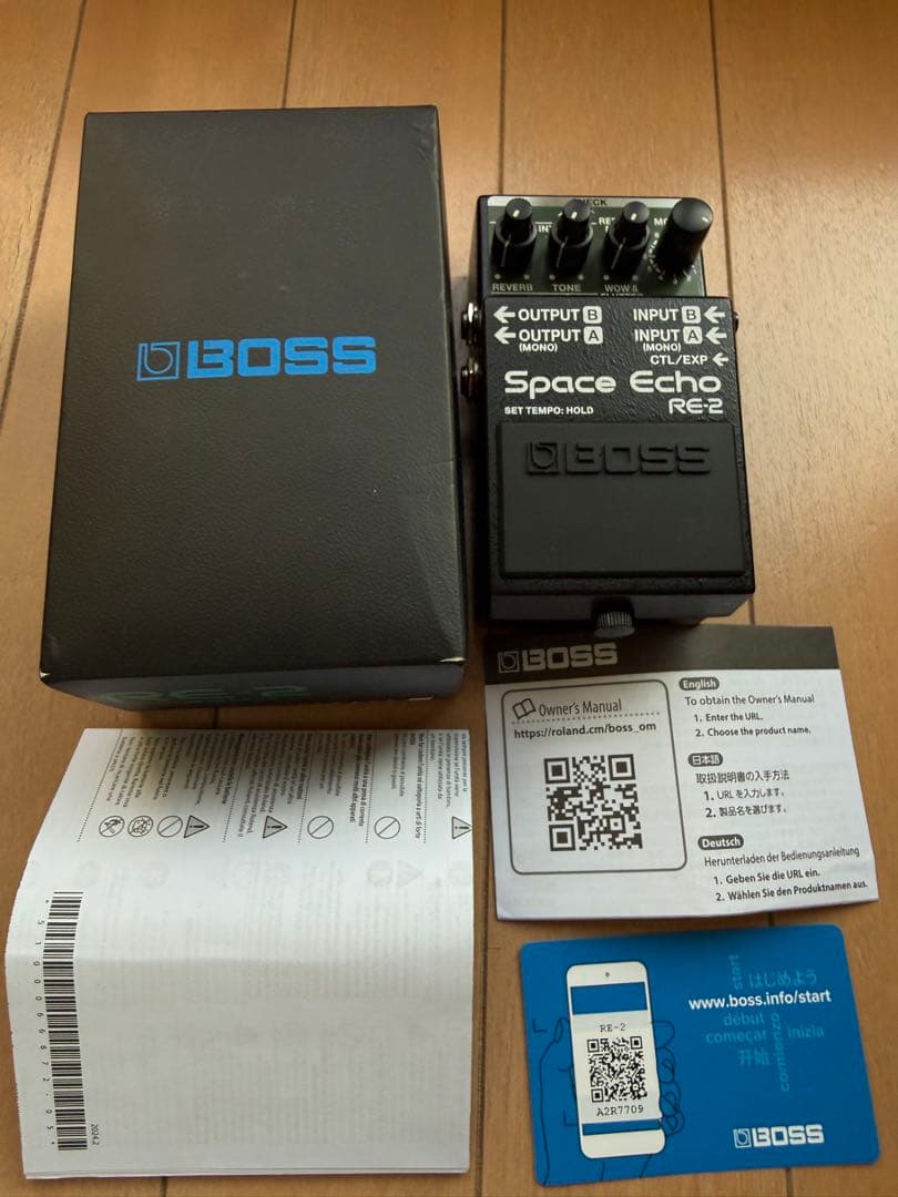BOSS Space Echo RE-2 ギターエフェクター　テープエコー