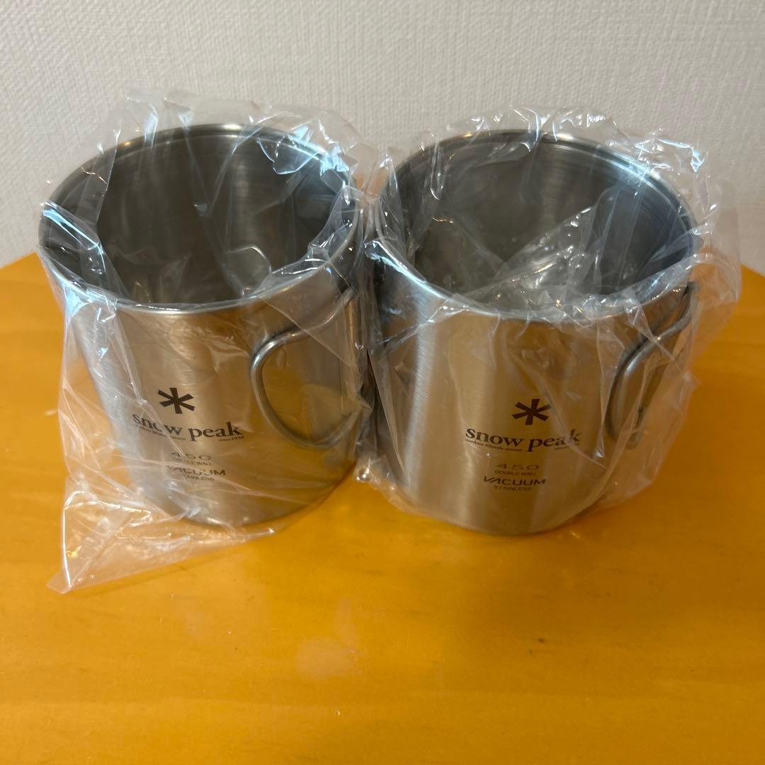 【新品未使用2個セット】 peak ステンレス真空マグ450