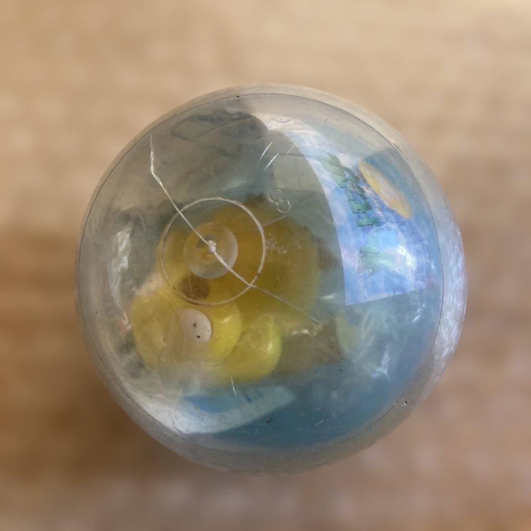 当時物　ポケモンガチャ　リアルフィギュア　バウンドポケモンボール　ライチュウ