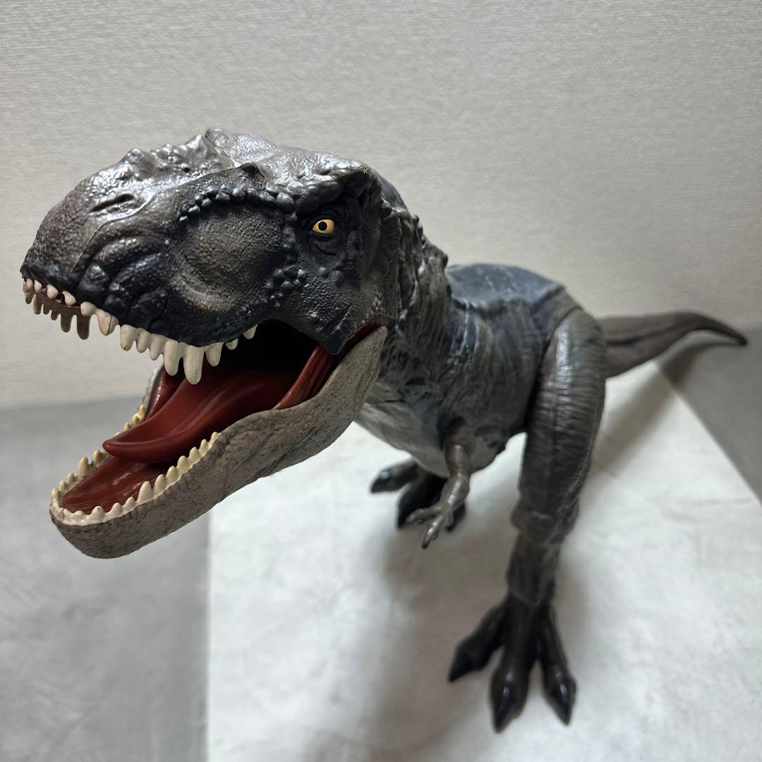 マテル ジュラシックワールド T-REX Tレックス 中古品 巨大 約105cm