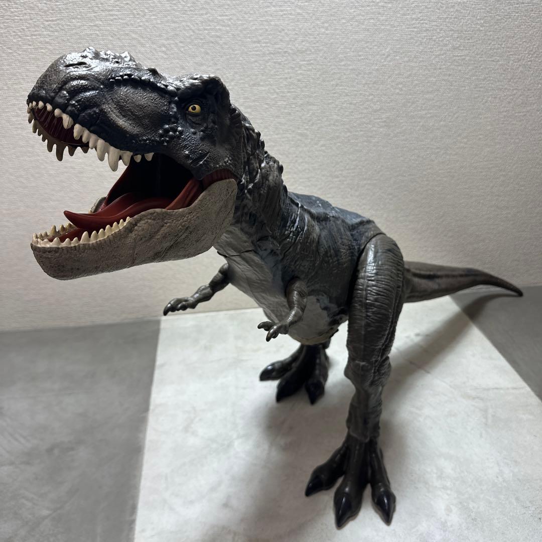 マテル ジュラシックワールド T-REX Tレックス 中古品 巨大 約105cm