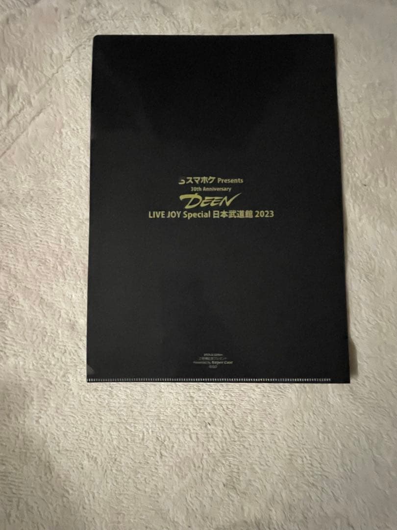 【美品】DEEN 30周年 クリアファイル 武道館