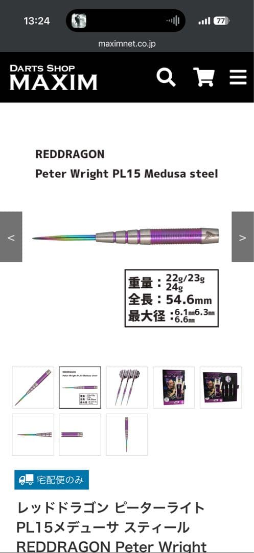 ⭐︎ダーツ⭐︎REDDRAGON⭐︎ピーターライト⭐︎メデューサ⭐︎4BA⭐︎