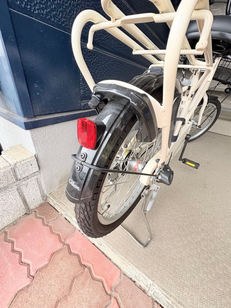 【引取限定】Cream Carg BAA203-O 20インチ自転車カゴ付き
