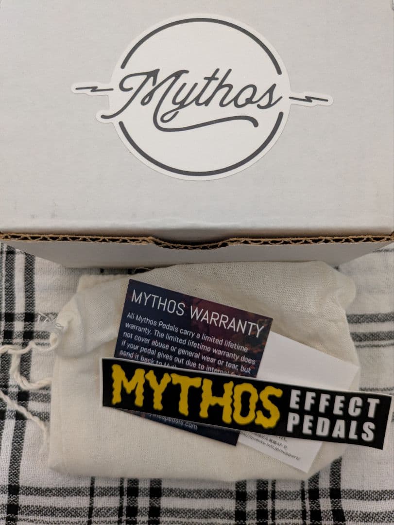 新品 Mythos Pedals Oracle Analog Echo ディレイ