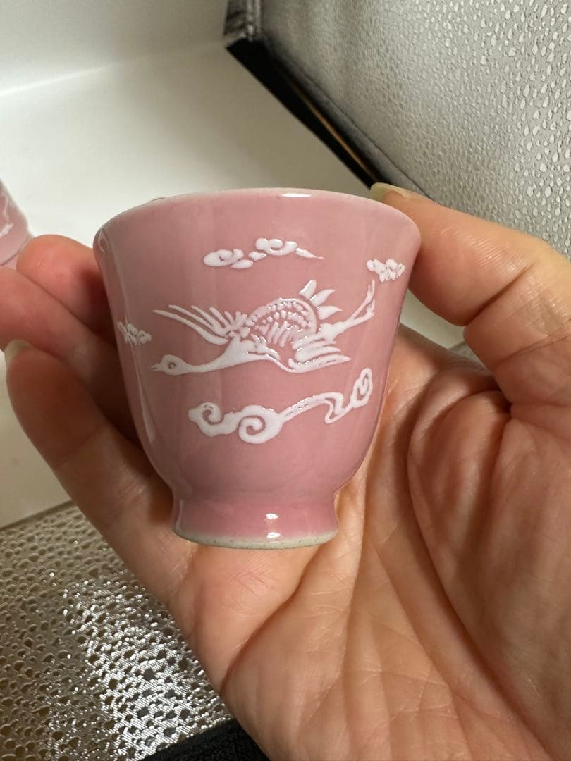 中国　景徳鎮製　茶碗