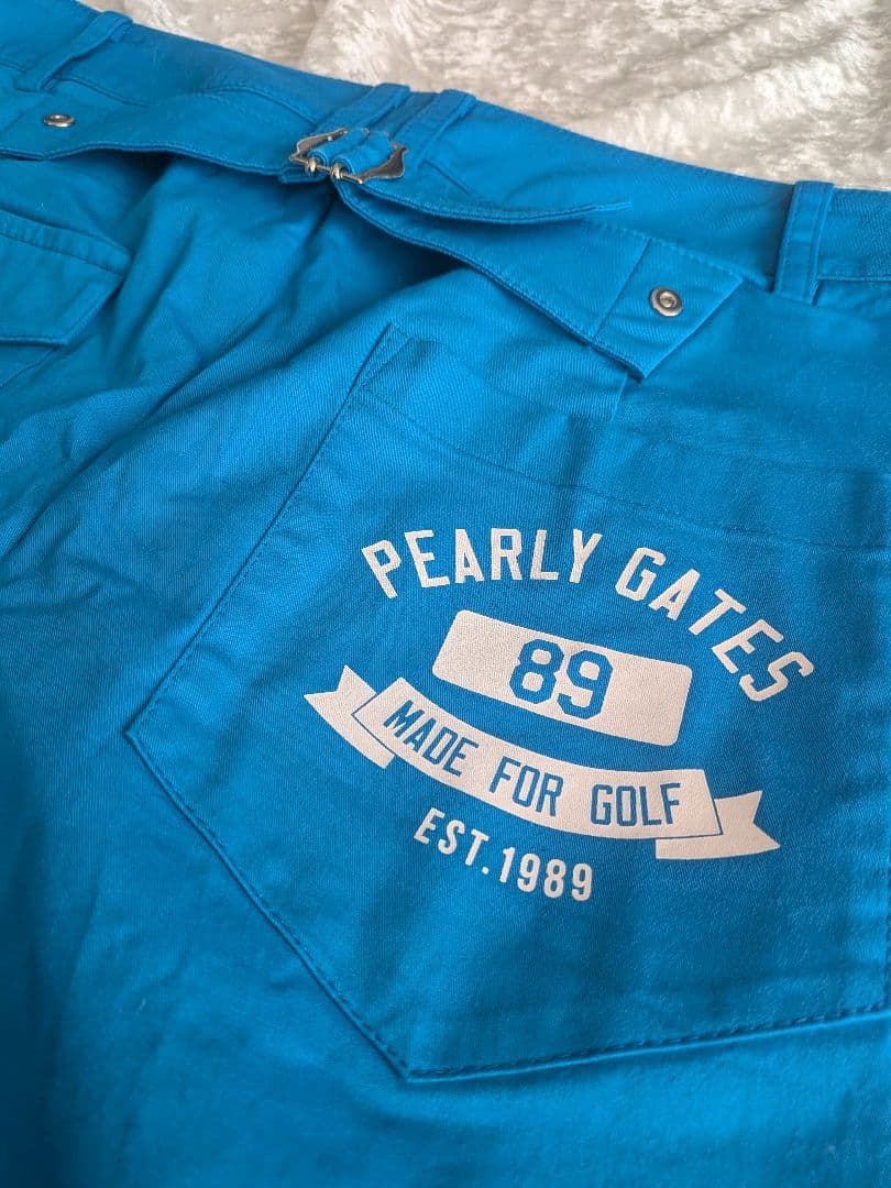 PEARLY GATES ゴルフ用パンツ 青色 サイズ1