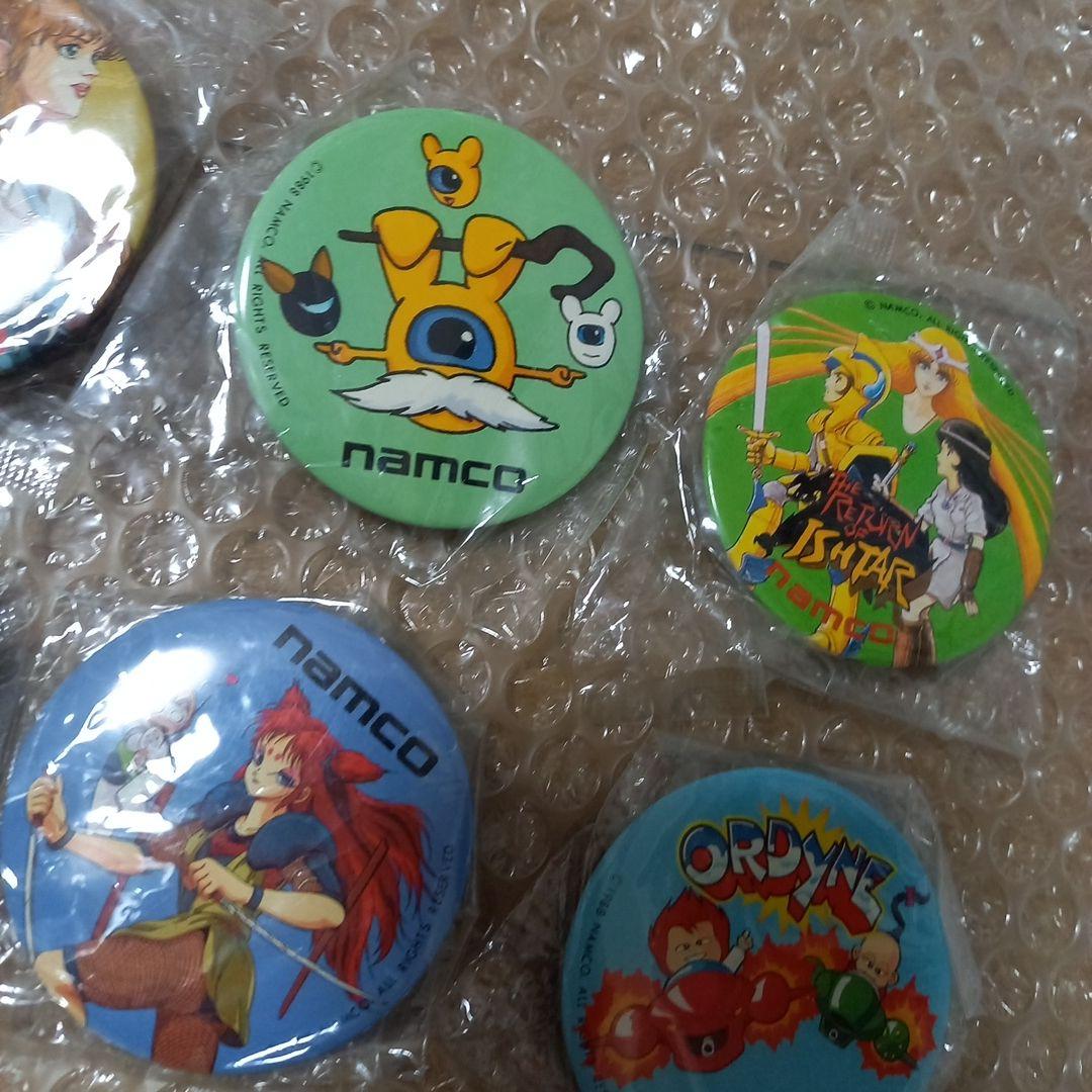 1980年 ヴィンテージ　NAMCO　缶バッジ　セット