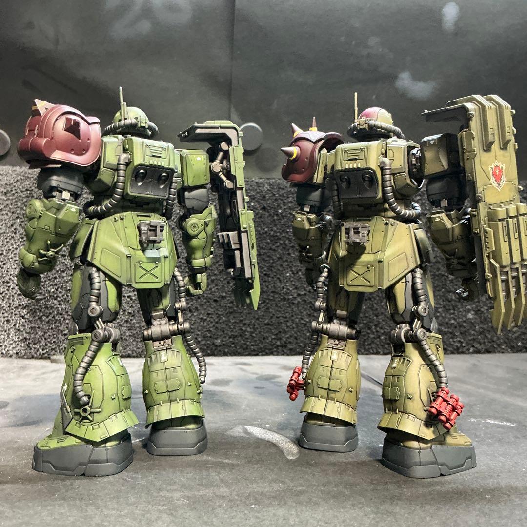 ガンプラ完成品　復讐のレクイエム　ザク　6体SET