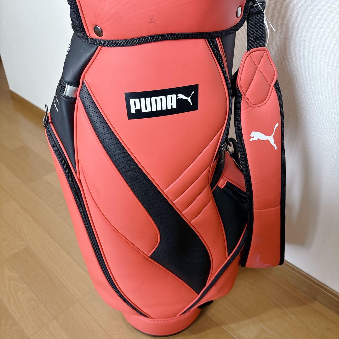 K477 PUMA エッセンシャルキャディバッグ オレンジ