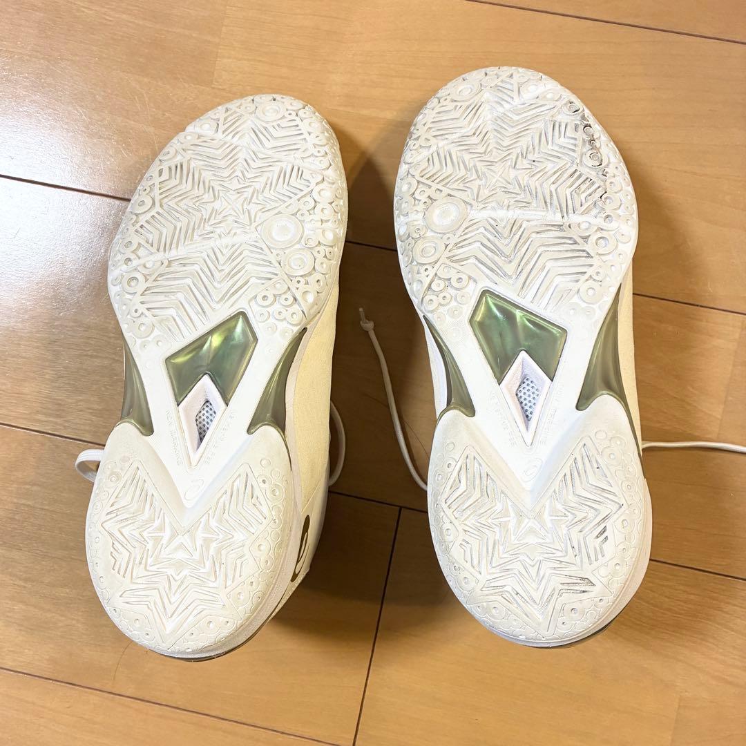 GELBURST 22 ホワイト×ホワイト バスケットボールシューズ26.5cm