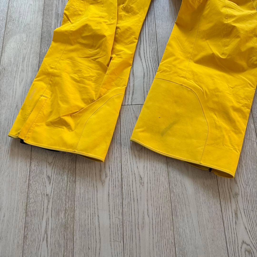 ak457 GORE-TEX イエロー GUIDE ビブ スノーボード XL