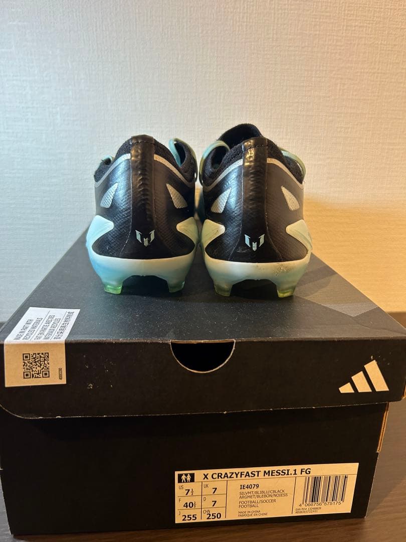 超美品 アディダス エックス クレイジーファスト MESSI.1 FG 25.5