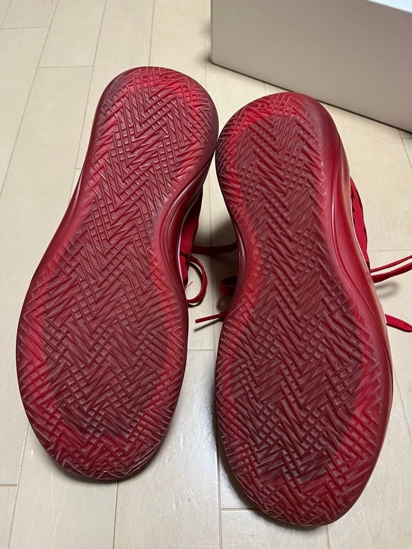 美品NIKE AIR JORDAN 39レッド 30cm★ザムスト インソール付